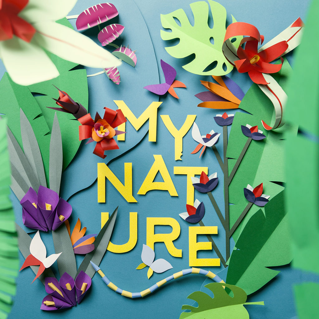 nature in papercut