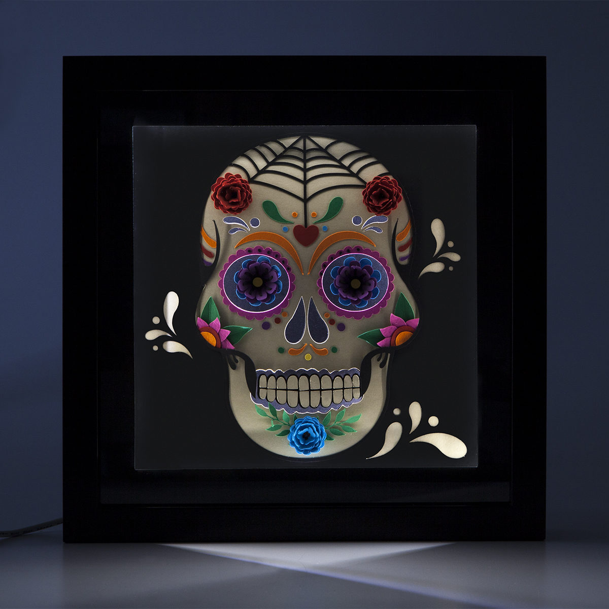 lampada atmosfera 3d dia de los muertos