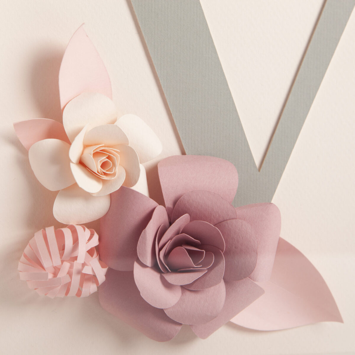 regalo personalizzato fiori di carta